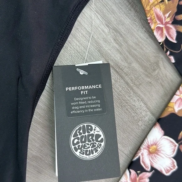 ☀️RIP CURL☀️ PLAYABELLA RELAXED LONG SLEEVE RASH GUARD SUN SHIRT - Picture 7 of 14